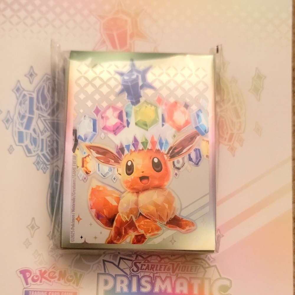 Pokemon Prismatic Evolutions Card Sleeves
